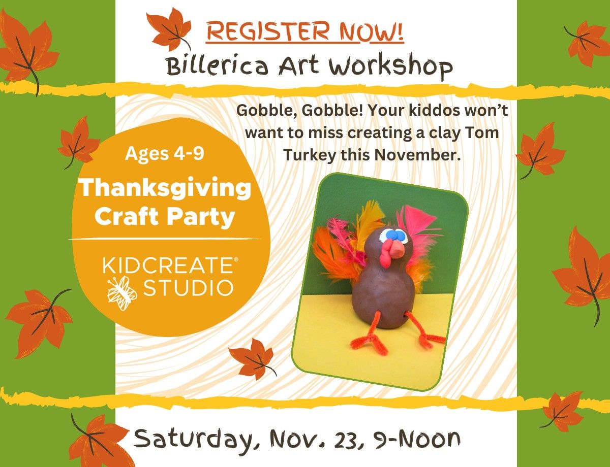 Billerica Thanksgiving Craft Party