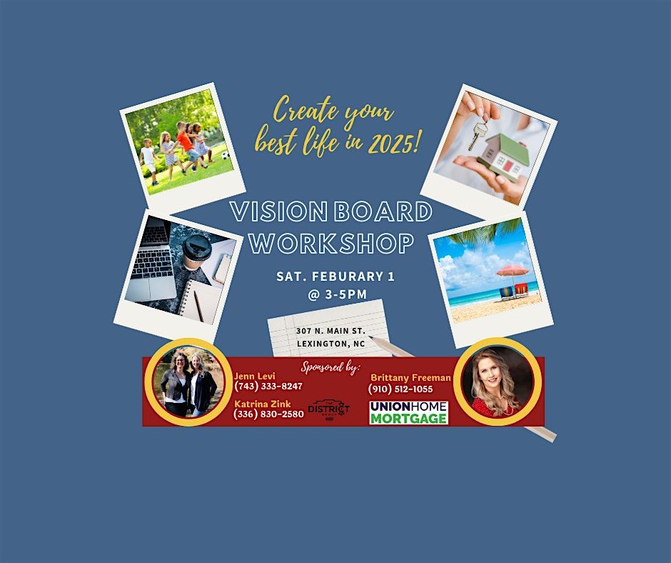 FREE 2025 Vision Board Workshop