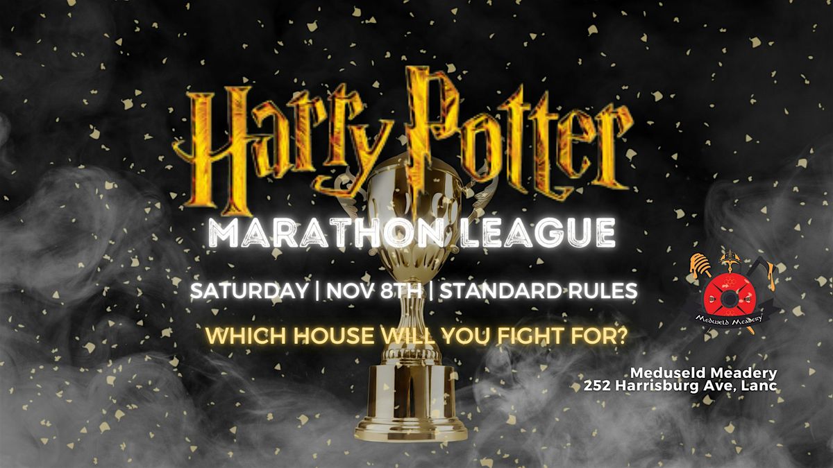 3rd Annual Harry Potter Themed Axe Throwing Marathon
