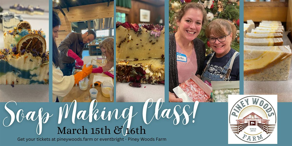 Soap Making and Design Class!