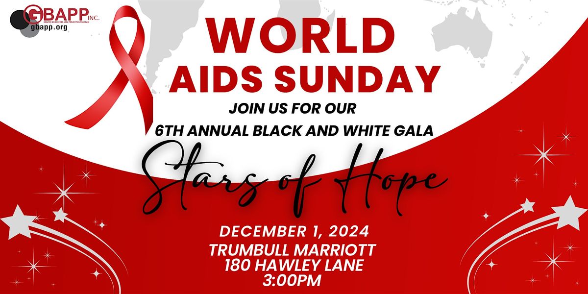 World AIDS Sunday Black and White Gala: Stars of Hope