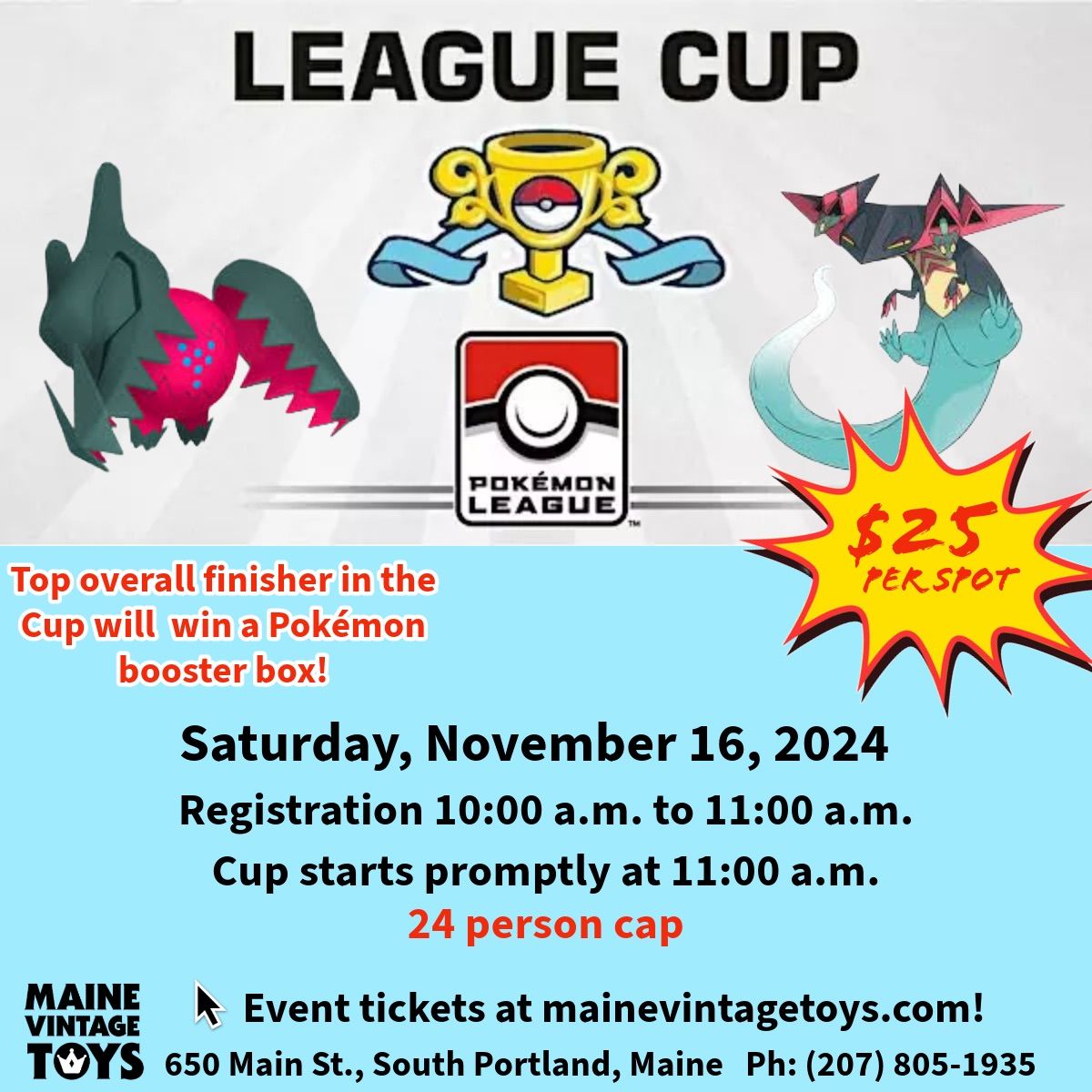 Pok\u00e9mon November TCG League Cup