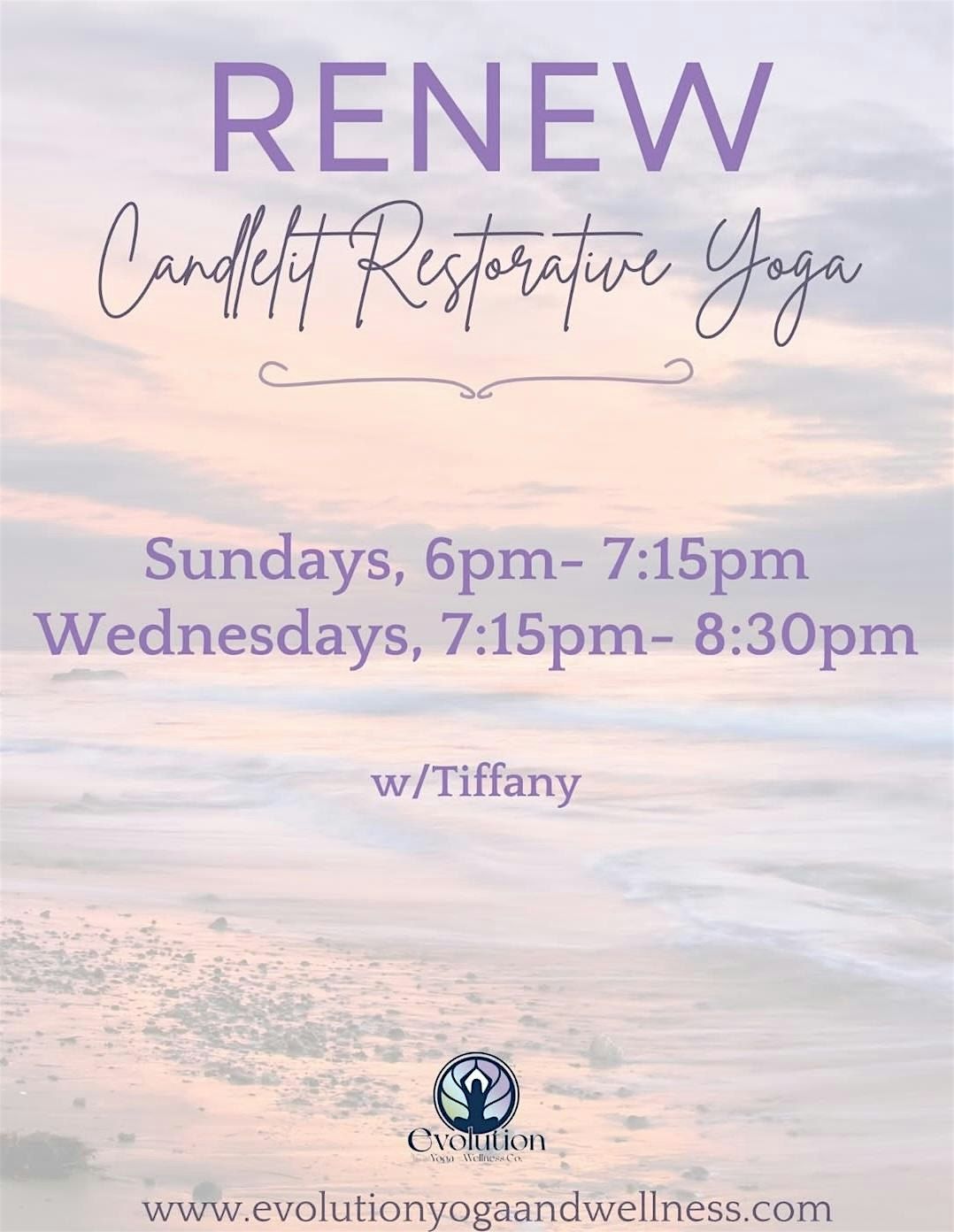 RENEW Restorative Candlelight Yoga