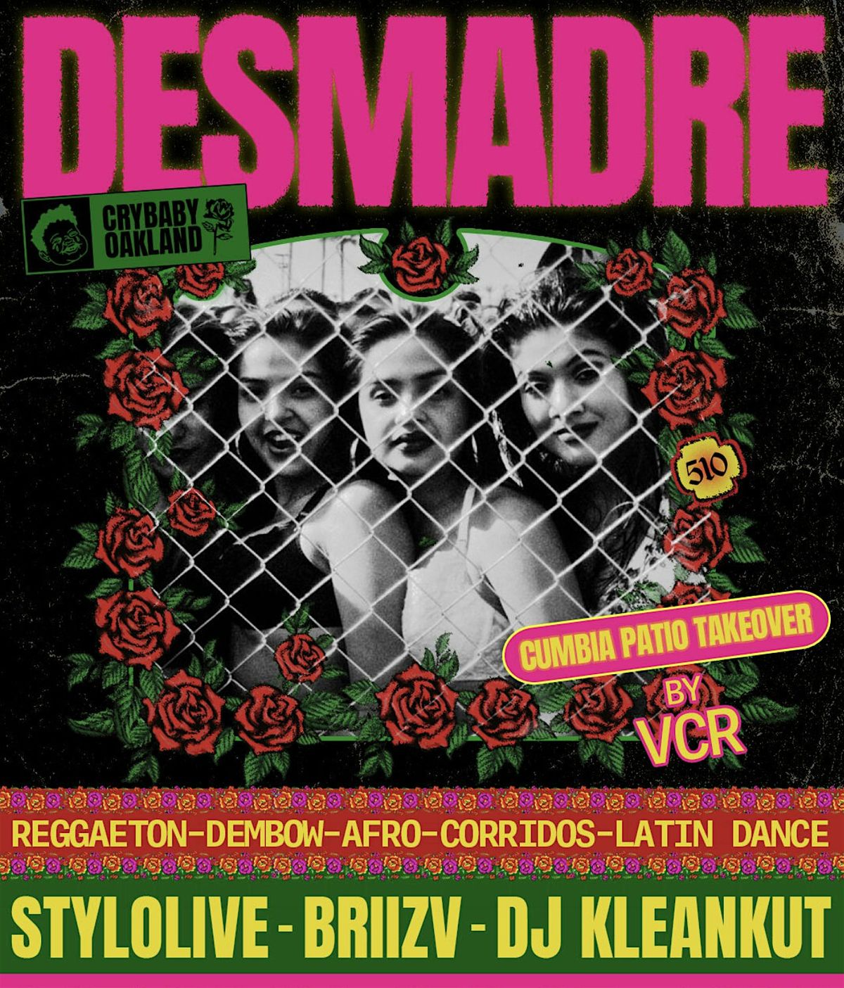 DESMADRE w\/ Stylolive + others & CUMBIA PATIO by Velvet Cloud Radio