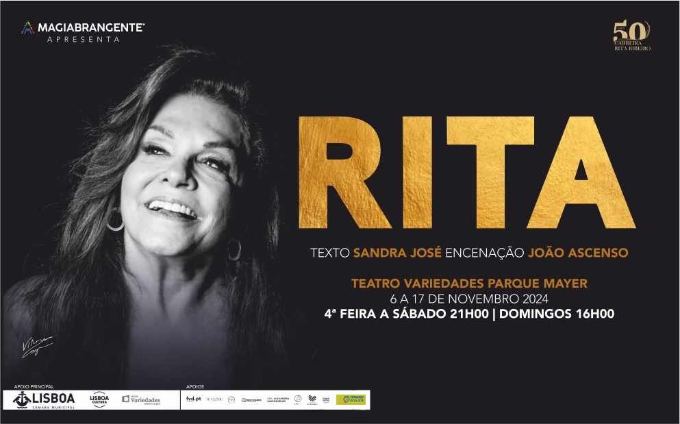 RITA - MON\u00d3LOGO DE RITA RIBEIRO no TEATRO VARIEDADES