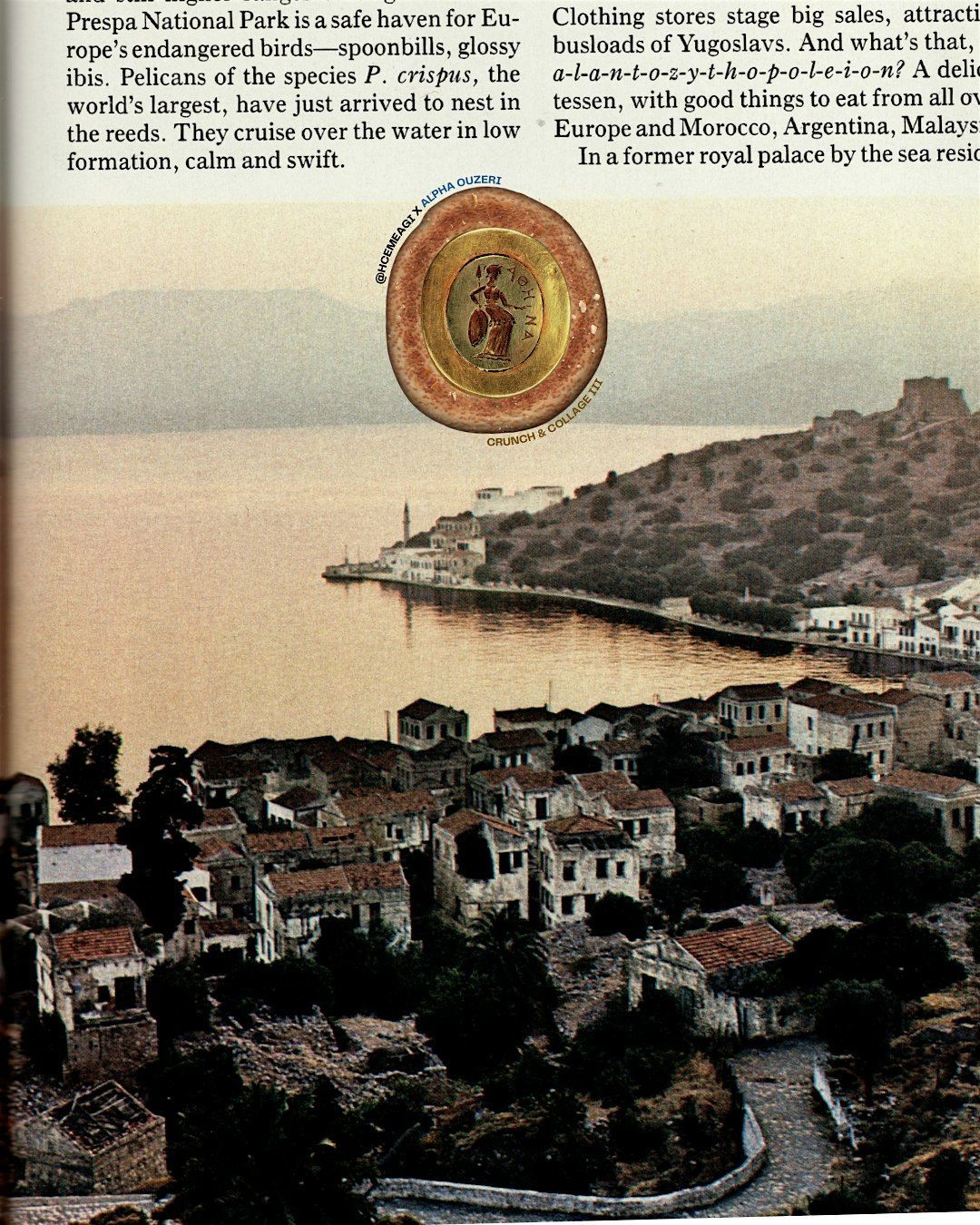 Alpha Ouzeri X Crunch & Collage workshop