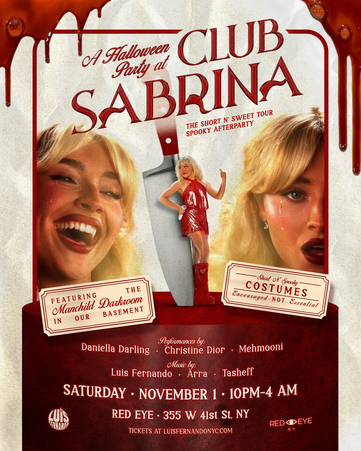 A Halloween Party at Club Sabrina