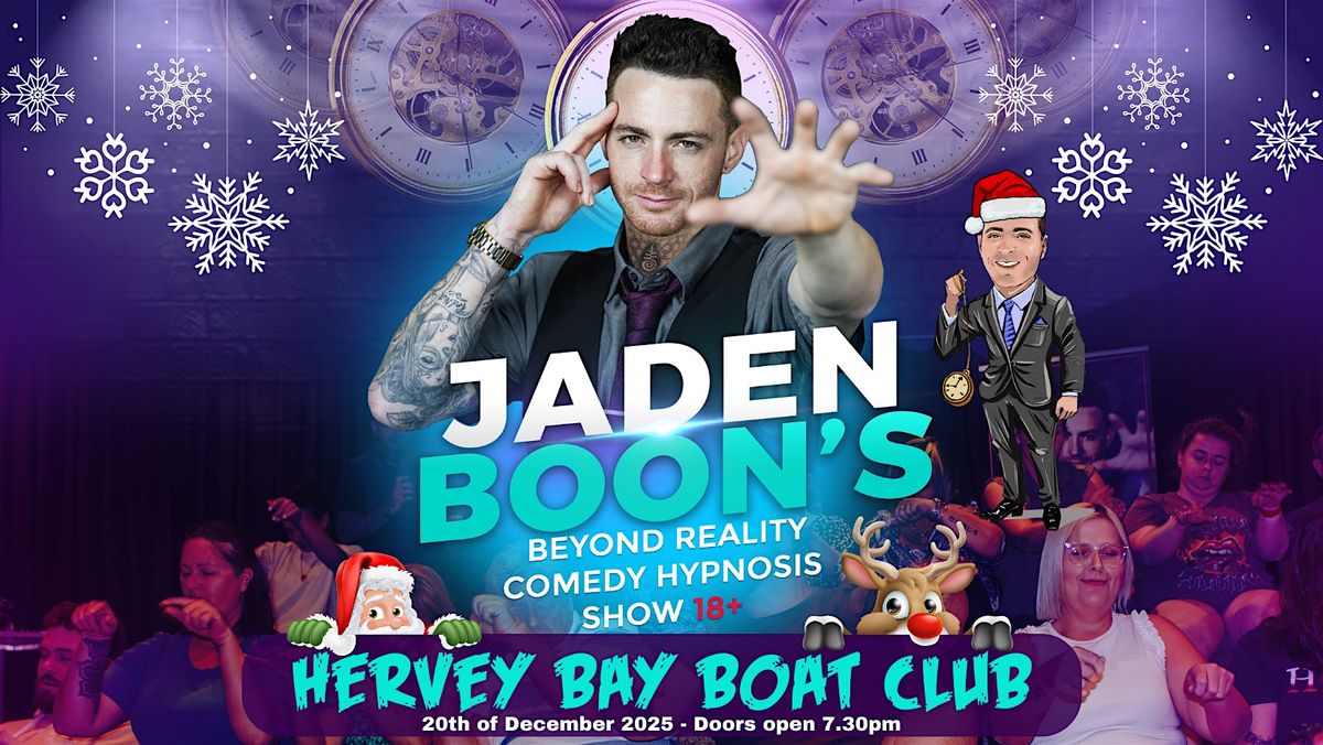 Beyond Reality - Jaden Boon's Comedy Hypnosis Show 18+