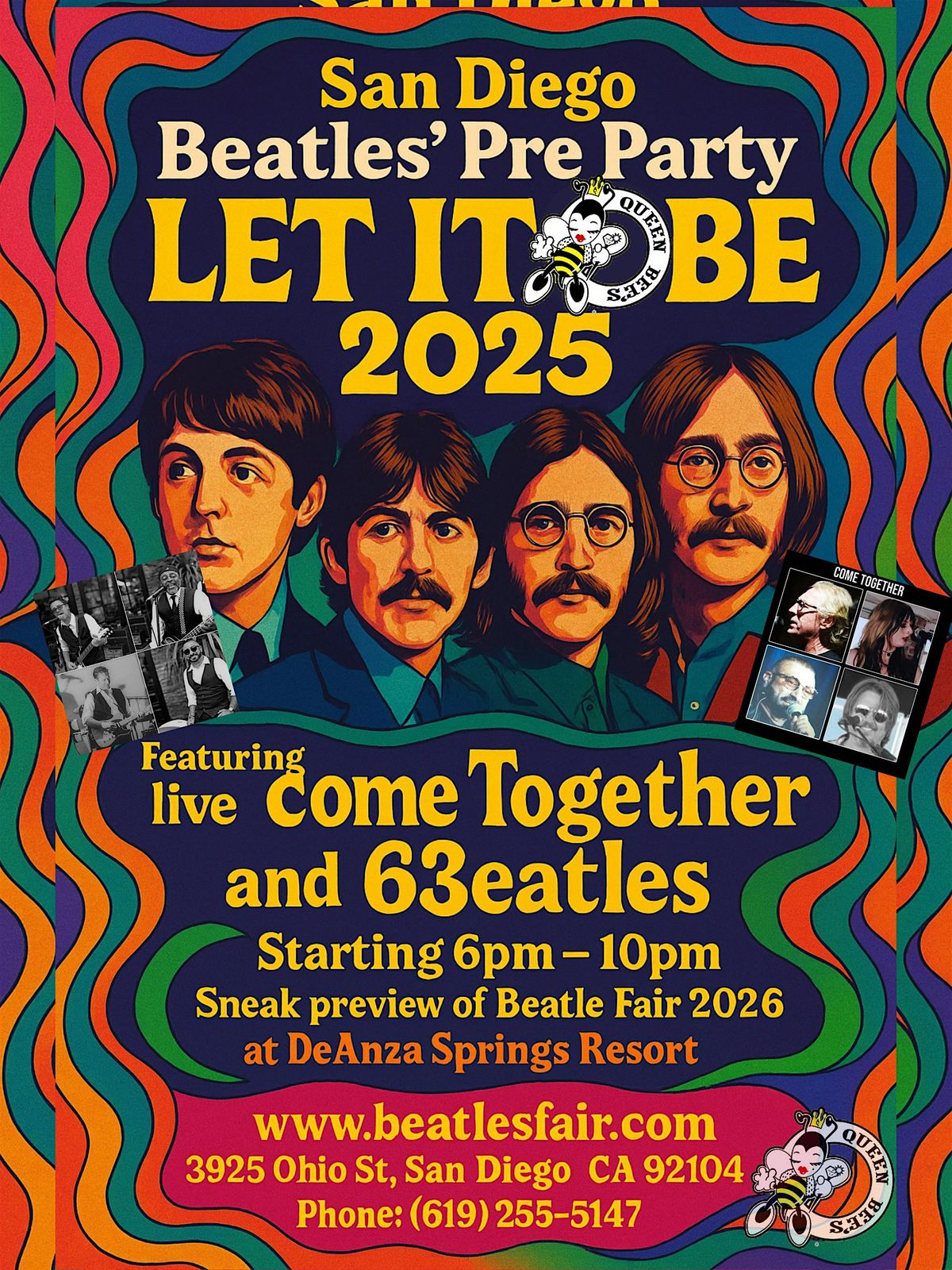 BEATLES FAIR PRE-PARTY