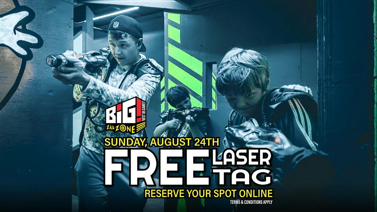 Free Laser Tag | BIG Ypsi