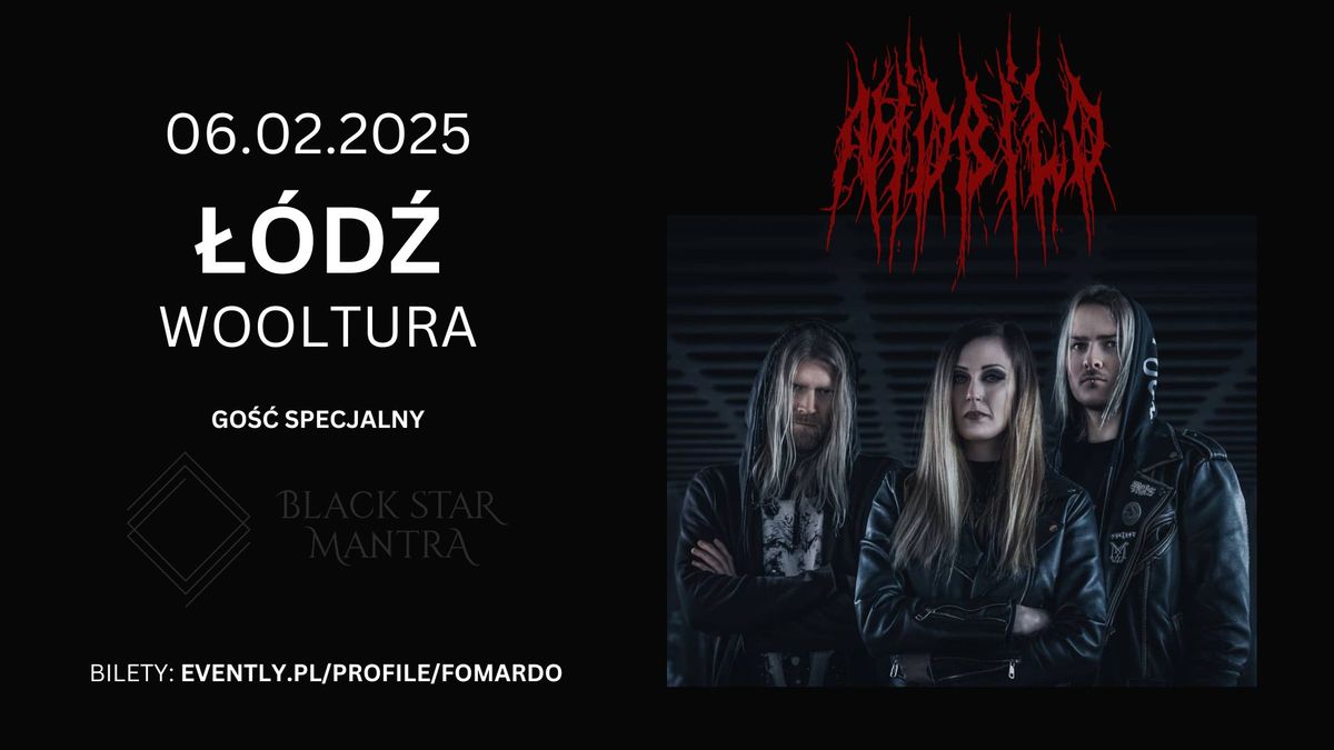 Nidbild (DE) + Black Star Mantra (PL) \/ 06.02.2025, \u0141\u00f3d\u017a 