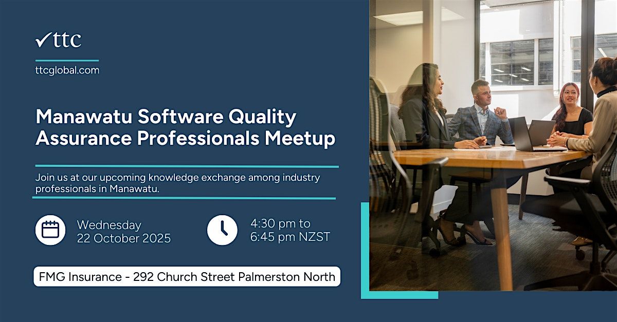 Manawatu Software Quality Assurance Meetup