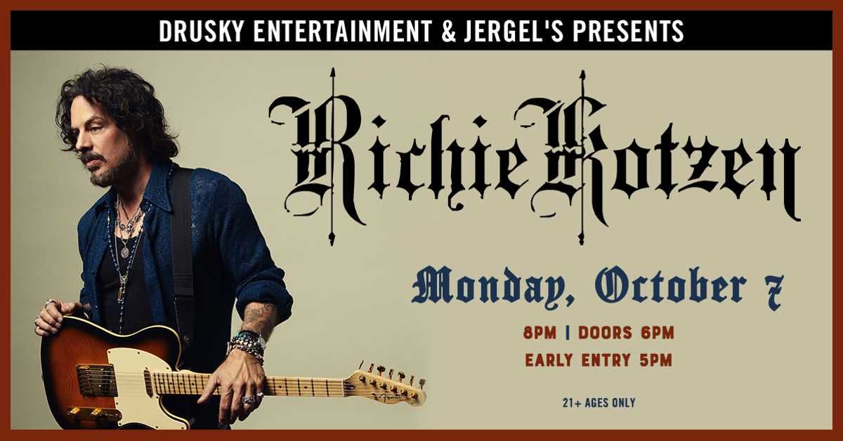 Richie Kotzen at Jergels