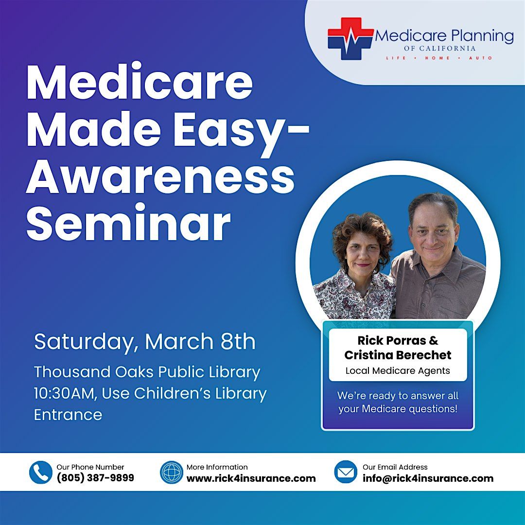 Medicare Made Easy- Awareness Seminar