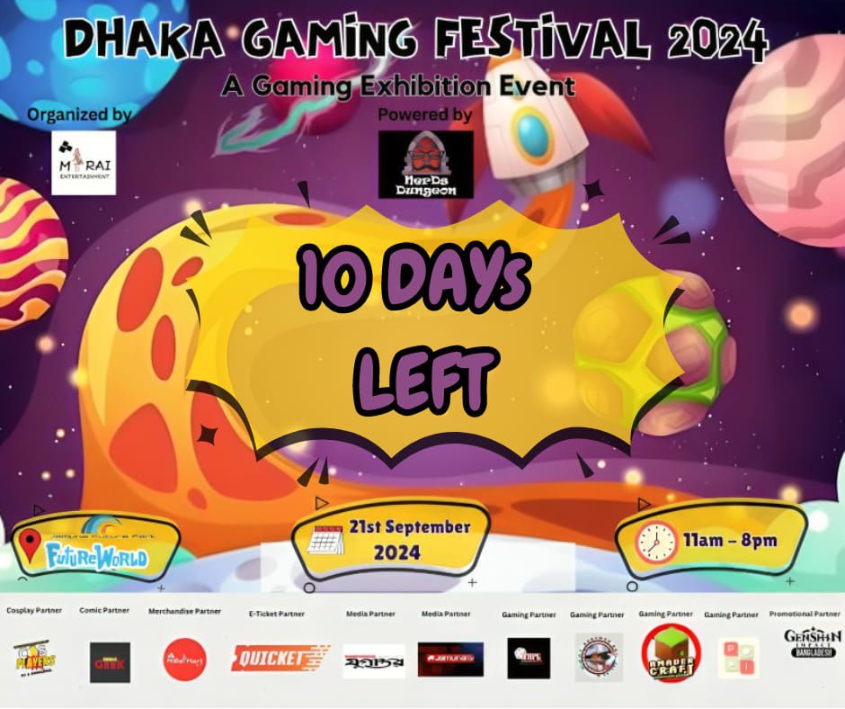 Dhaka Gaming Festival 2024