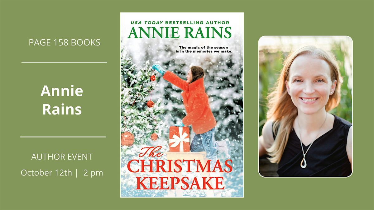 Author Event: Annie Rains