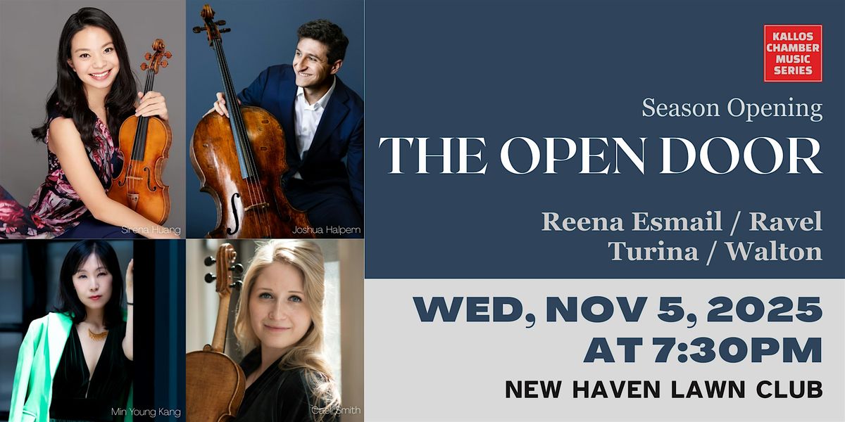 Kallos Chamber Music Series | Season Opener: The Open Door