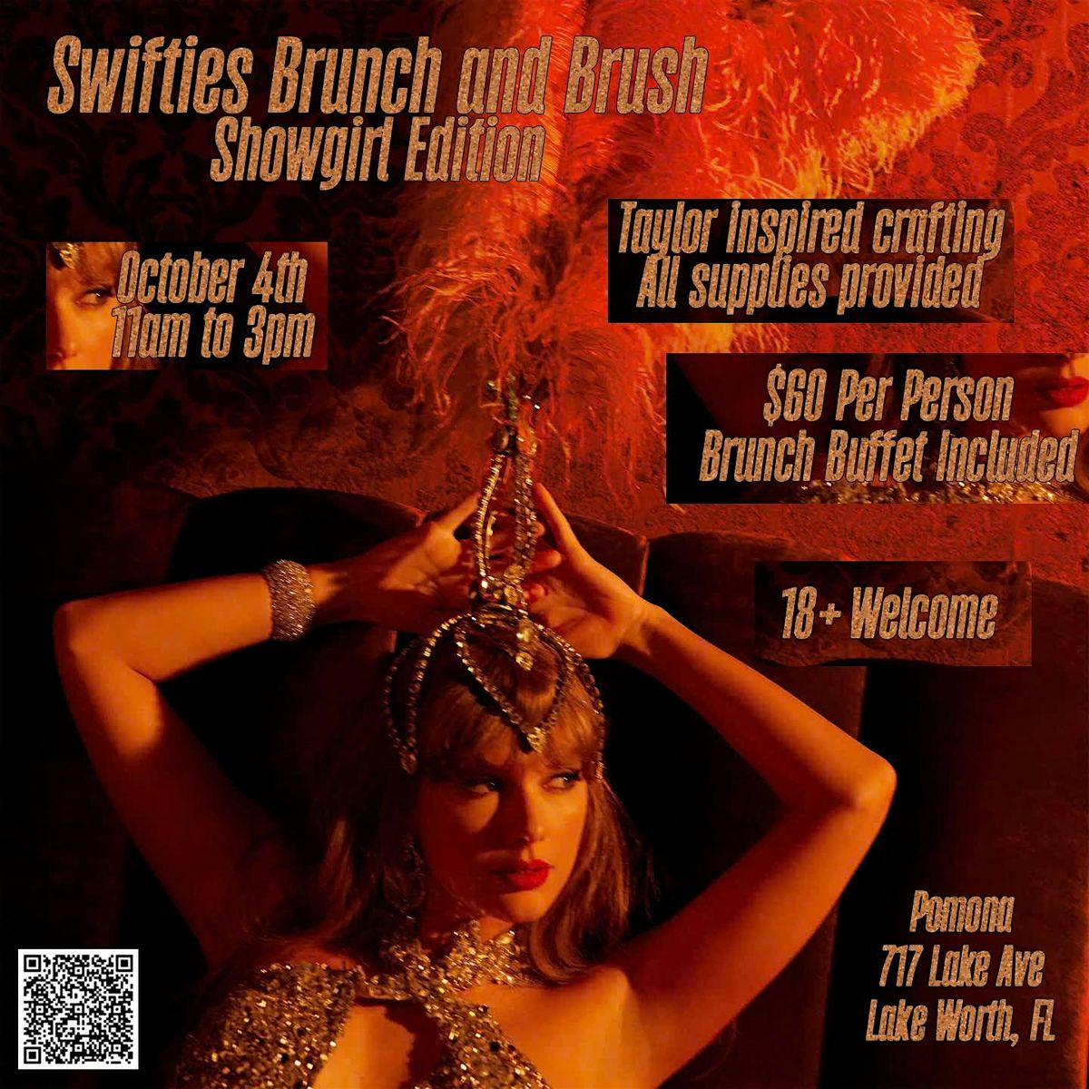 Swifties Brunch and Brush: Showgirl Edition