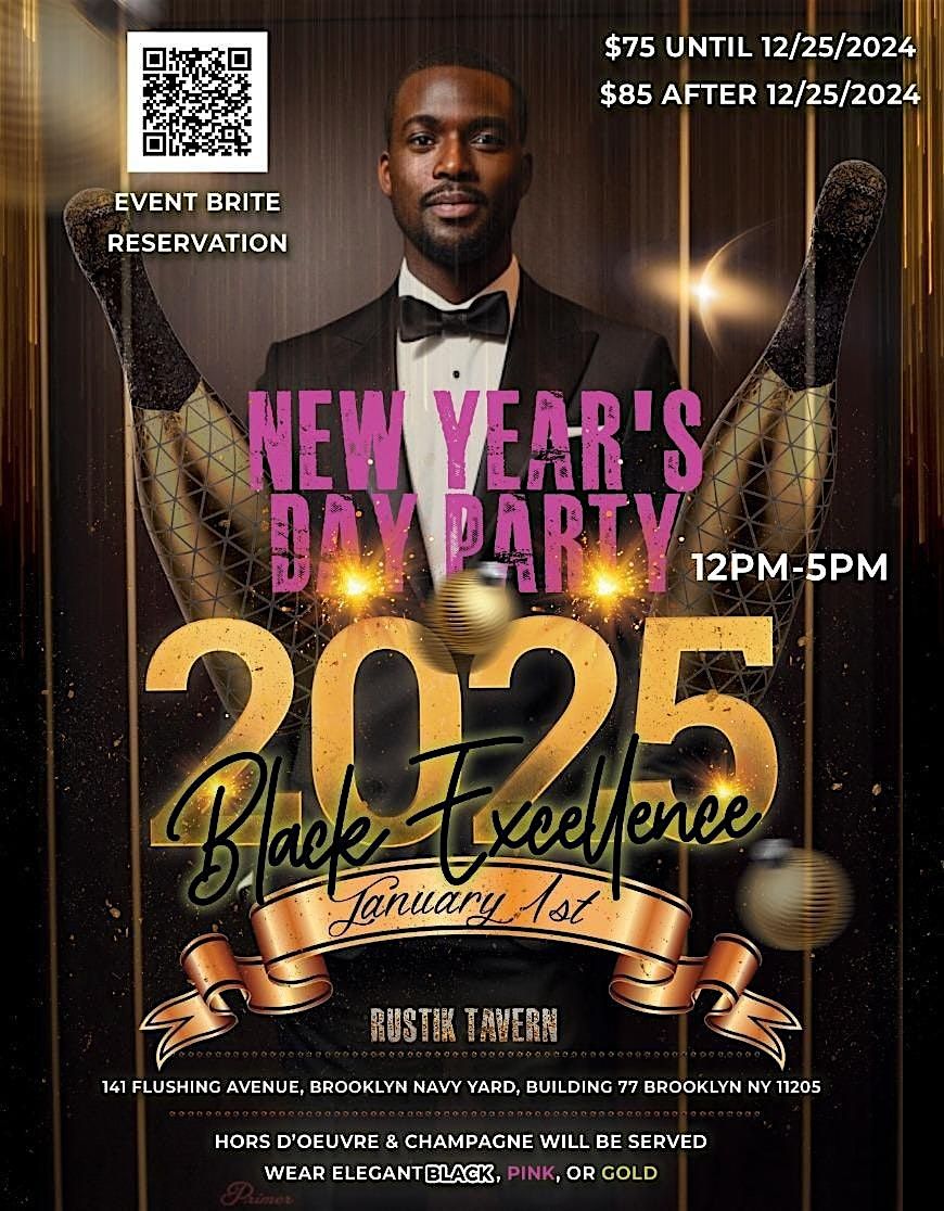 New Year's Day Party 2025 - A Celebration of Black Excellence