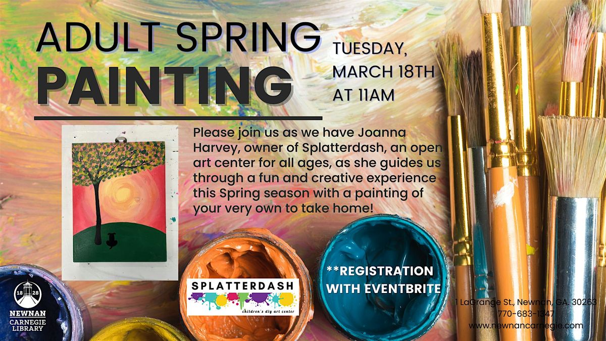 Adult Spring Painting Class