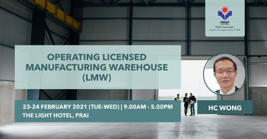 Operating Licensed Manufacturing Warehouse (LMW), The Light Hotel ...