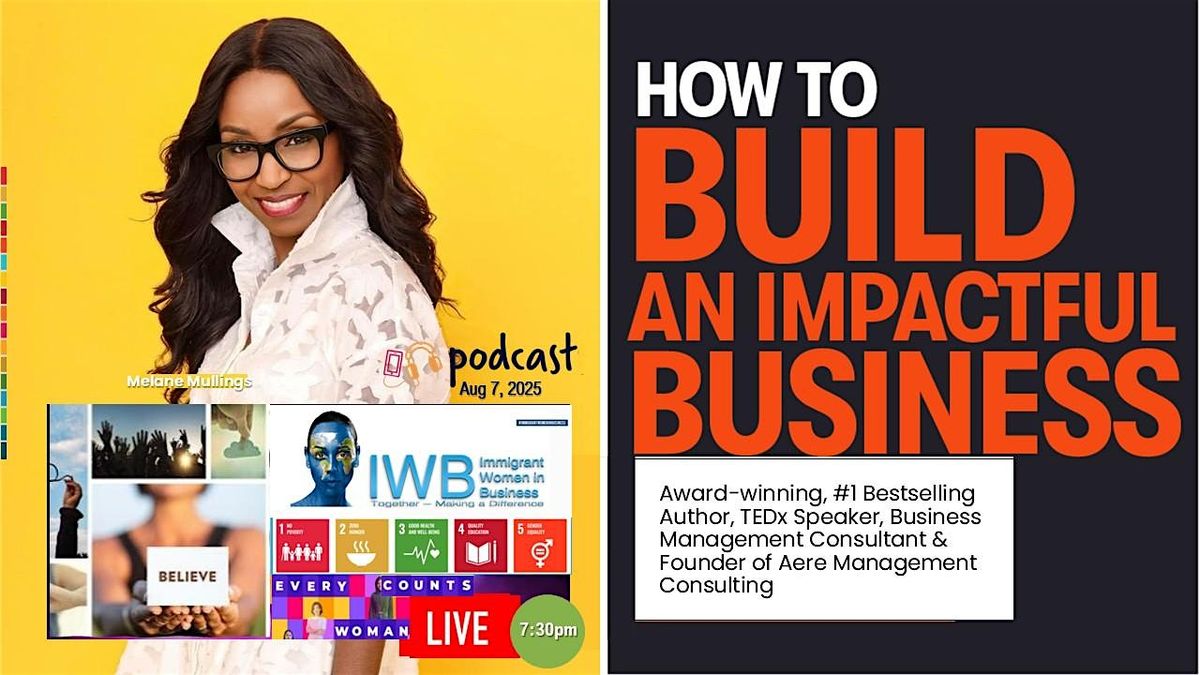 How to build Impactful,  Sustainable Business Workshop