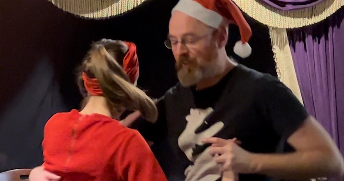 Hoodoo Blues - Christmas dance class, band and party