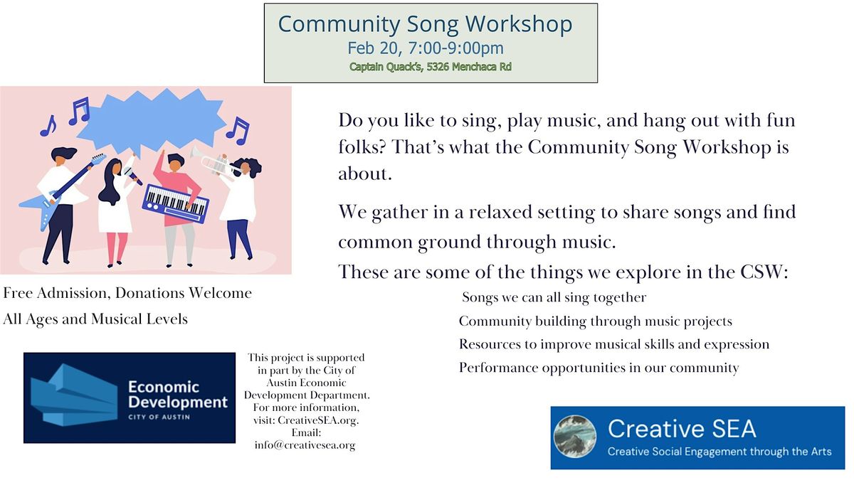 Community Song Workshop