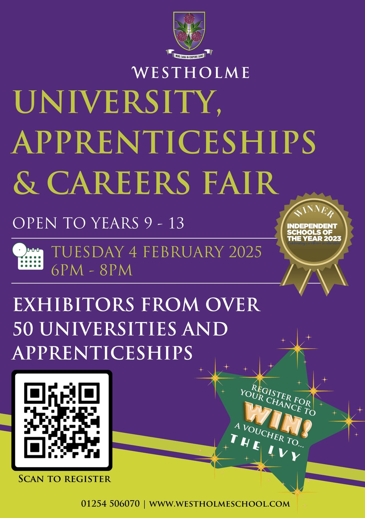 University, Apprenticeship and Careers Fair