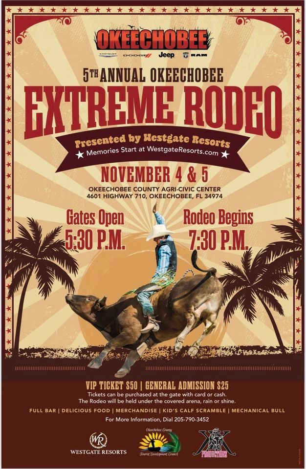 5th Annual Okeechobee Extreme Rodeo by Westgate Resorts