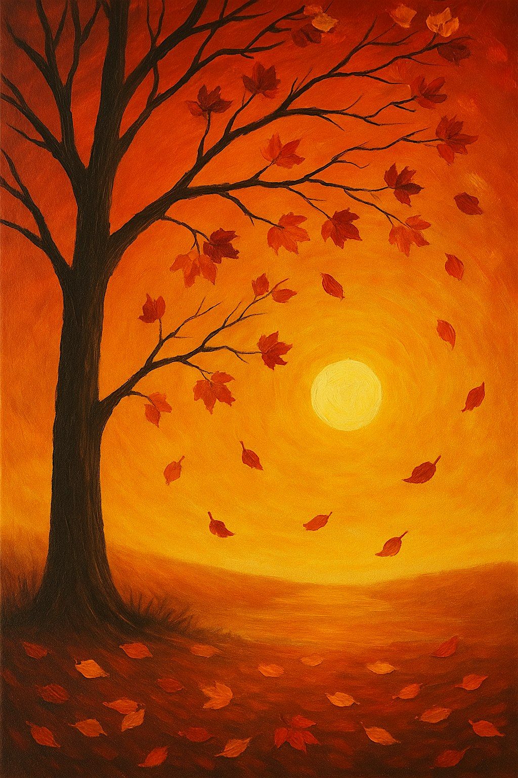 Fall Vibes Sip & Paint at Vault Gallerie