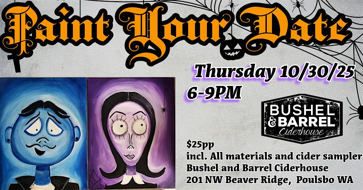 Spooky Paint Your Date- Paint & Sip