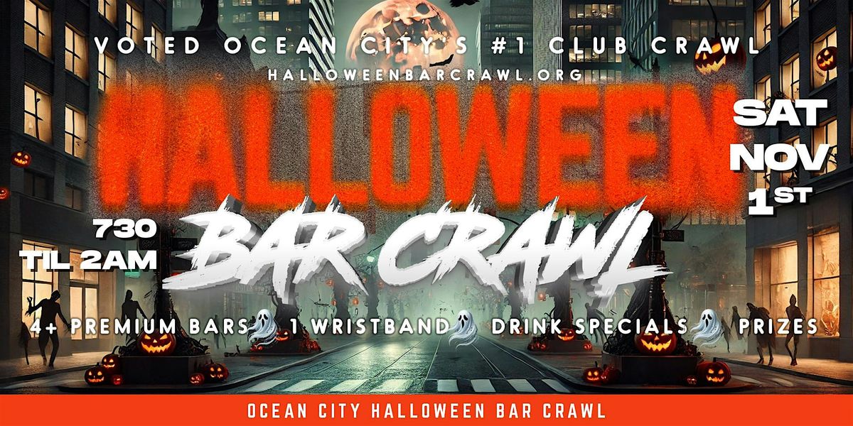 Ocean City Halloween Bar Crawl 2025 | Saturday, November 1st