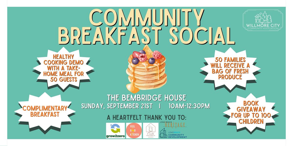 Community Breakfast Event