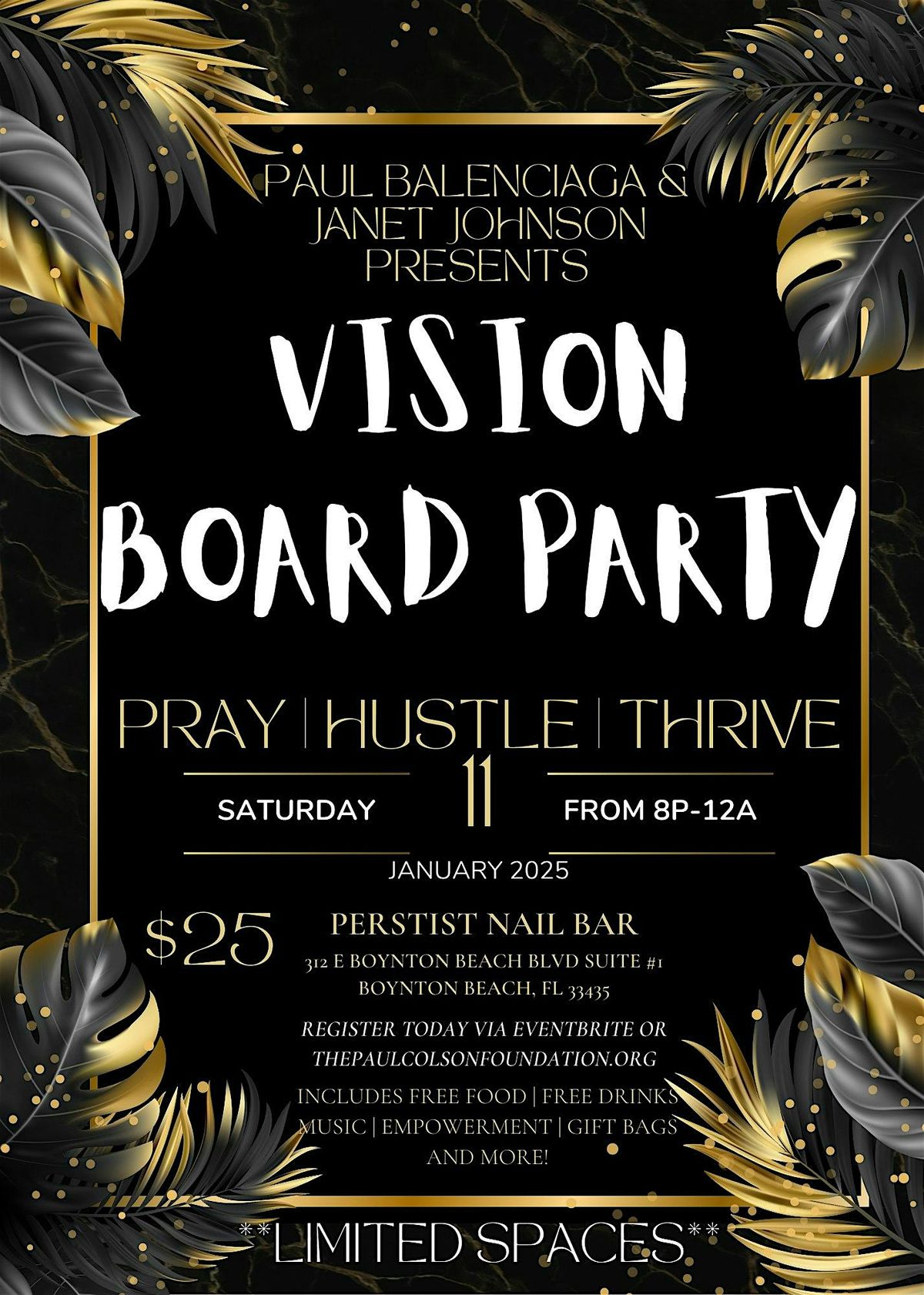 VISION BOARD PARTY