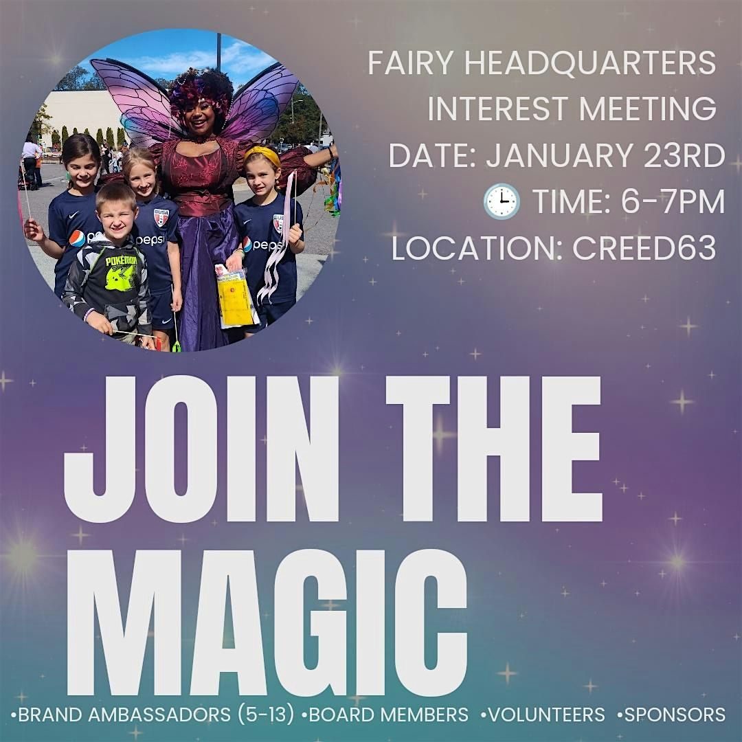 Fairy Headquarters Foundation Interest Meeting