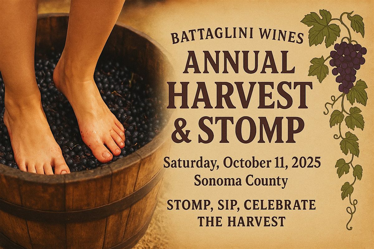 Battaglini Wines Annual Harvest & Grape STOMP Event