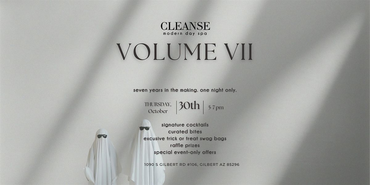 Cleanse  Modern Day Spa 7th Anniversary Party