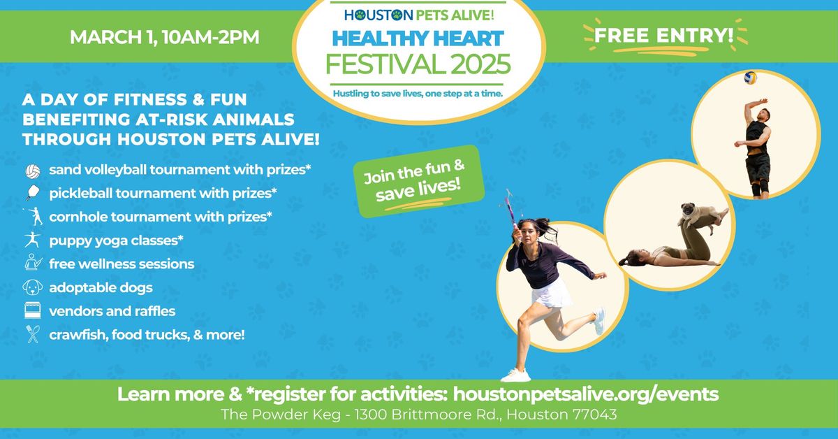 Houston Pets Alive!: Healthy Heart Festival