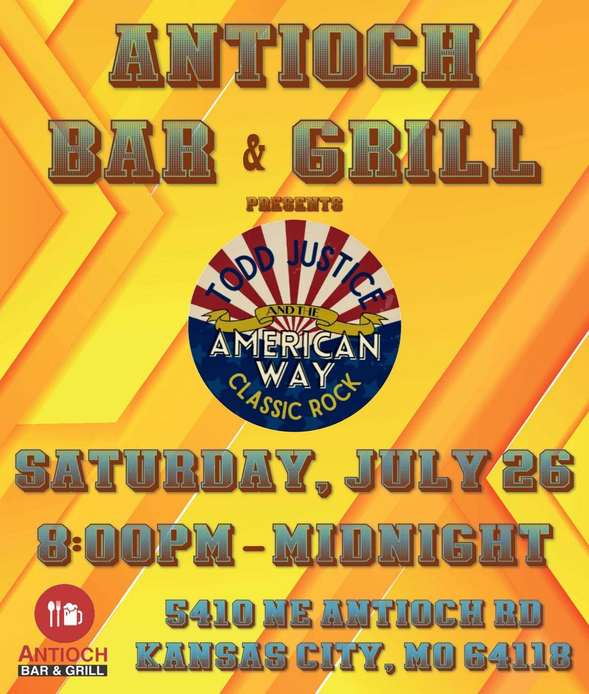 Todd Justice & The American Way Live from Antioch Bar & Grill