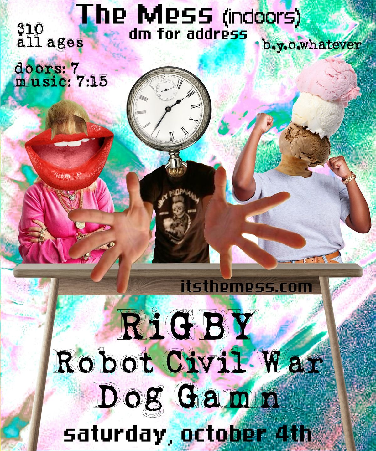 Dog Game, Robot Civil War and RiGBY