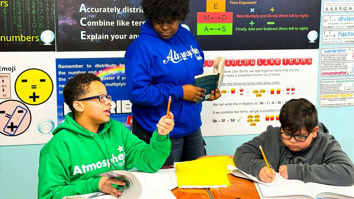 Atmosphere Academy High School Enrollment Event