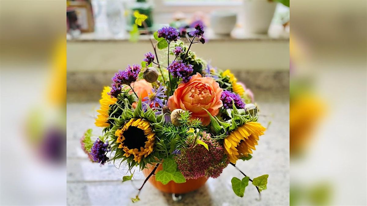 Pumpkin Floral Arrangement Workshop
