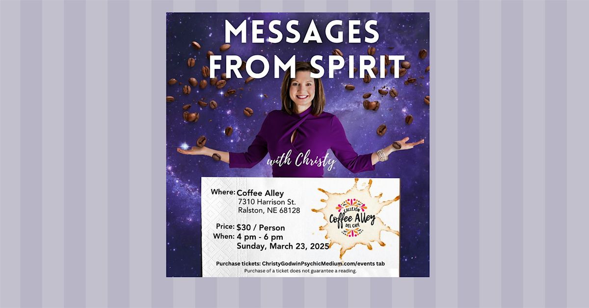 Messages from Spirit with Christy