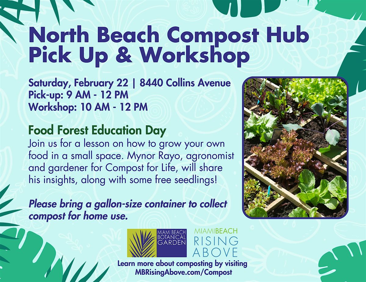 North Beach Compost Hub February Workshop & Giveaway