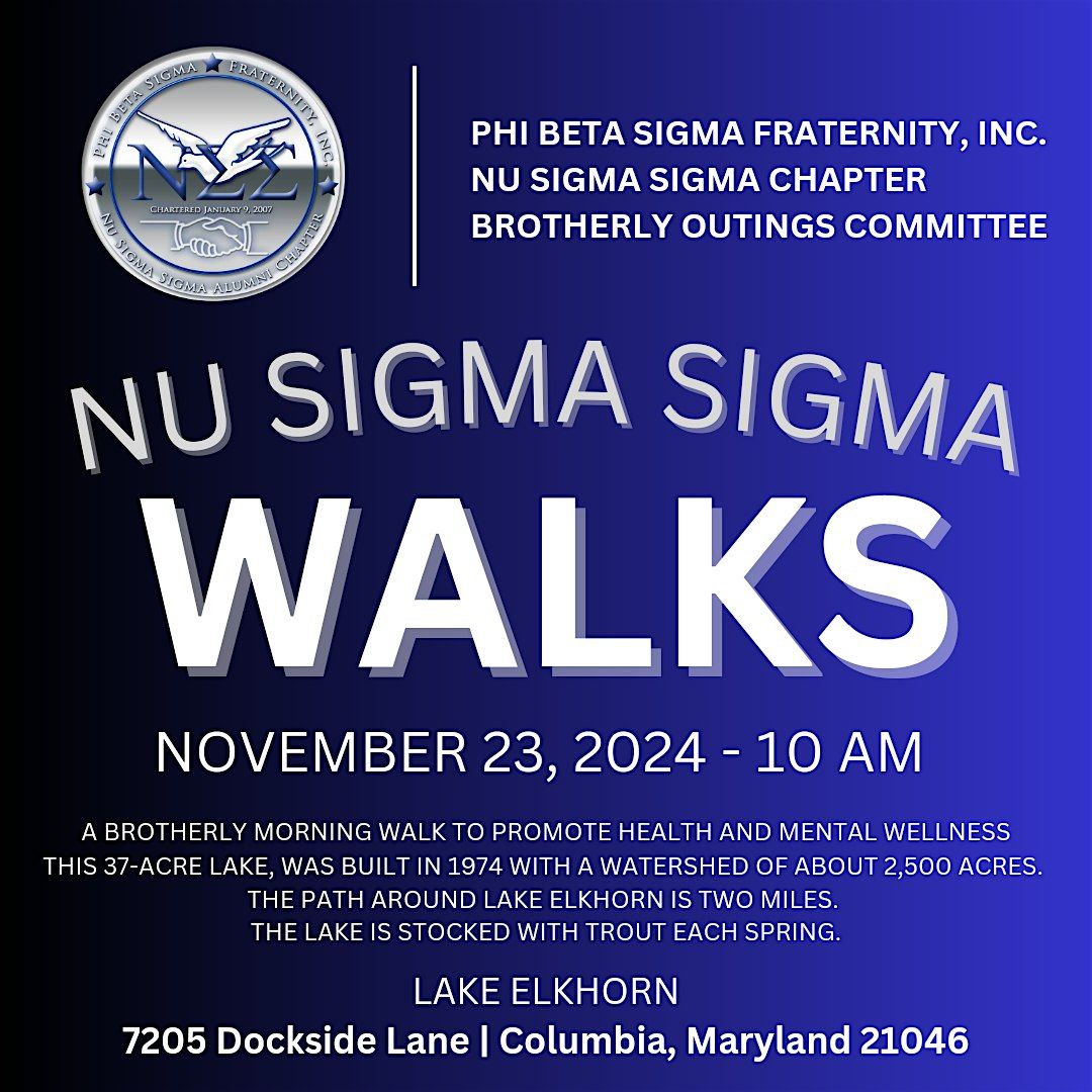 Nu Sigma Sigma WALKS