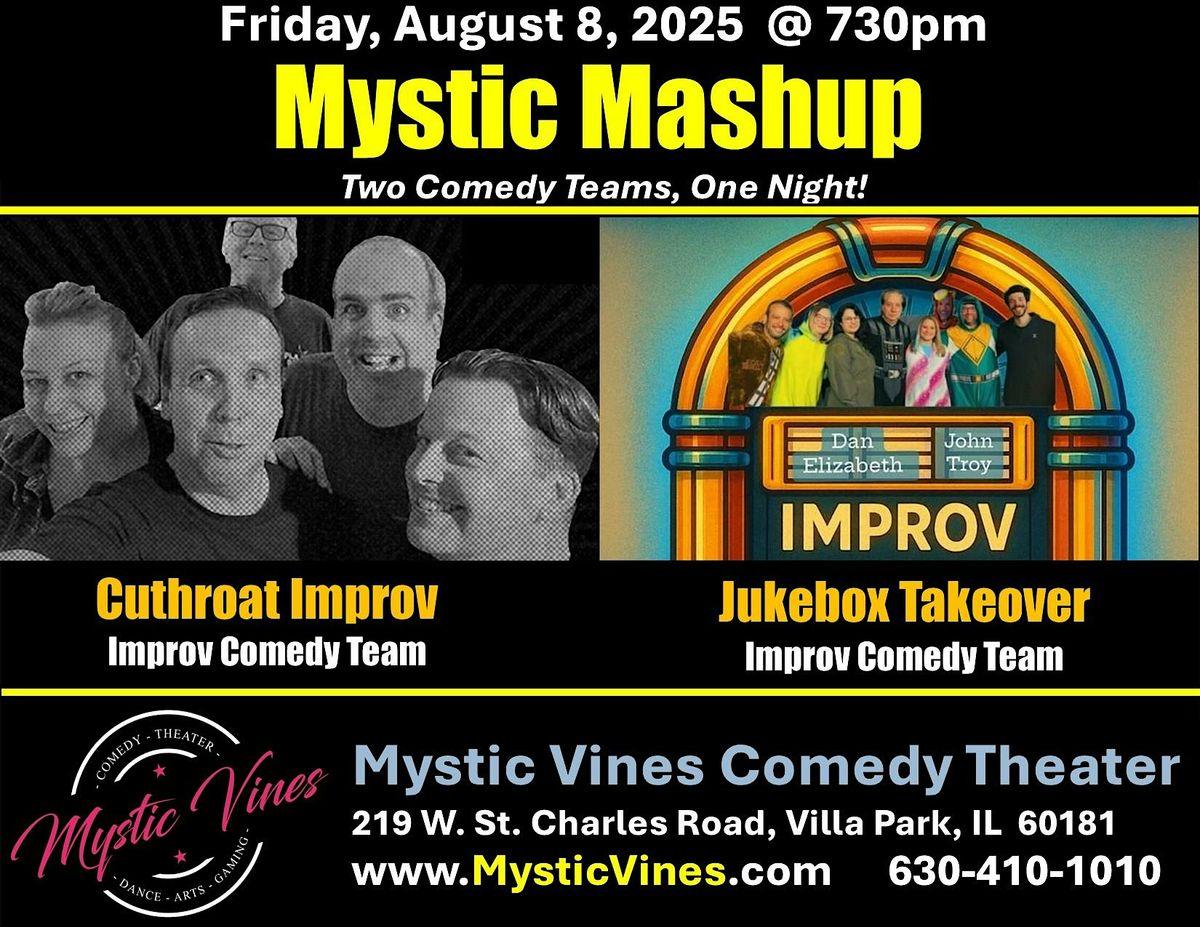 FREE Comedy Show with Cutthroat Improv & Jukebox Takeover