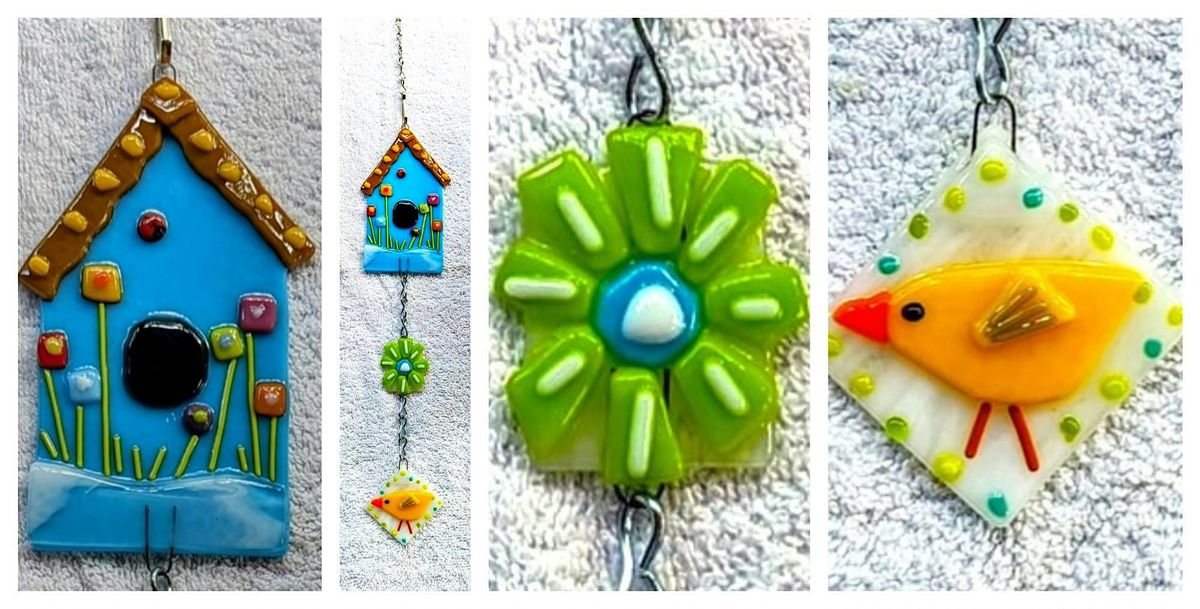 Birdhouse  Garden Ornament Workshop - Fused Glass - Waterford