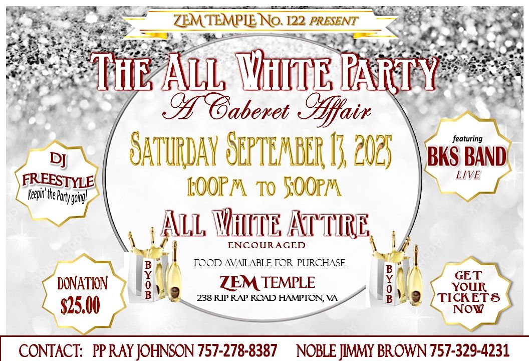 Zem Temple All White Party