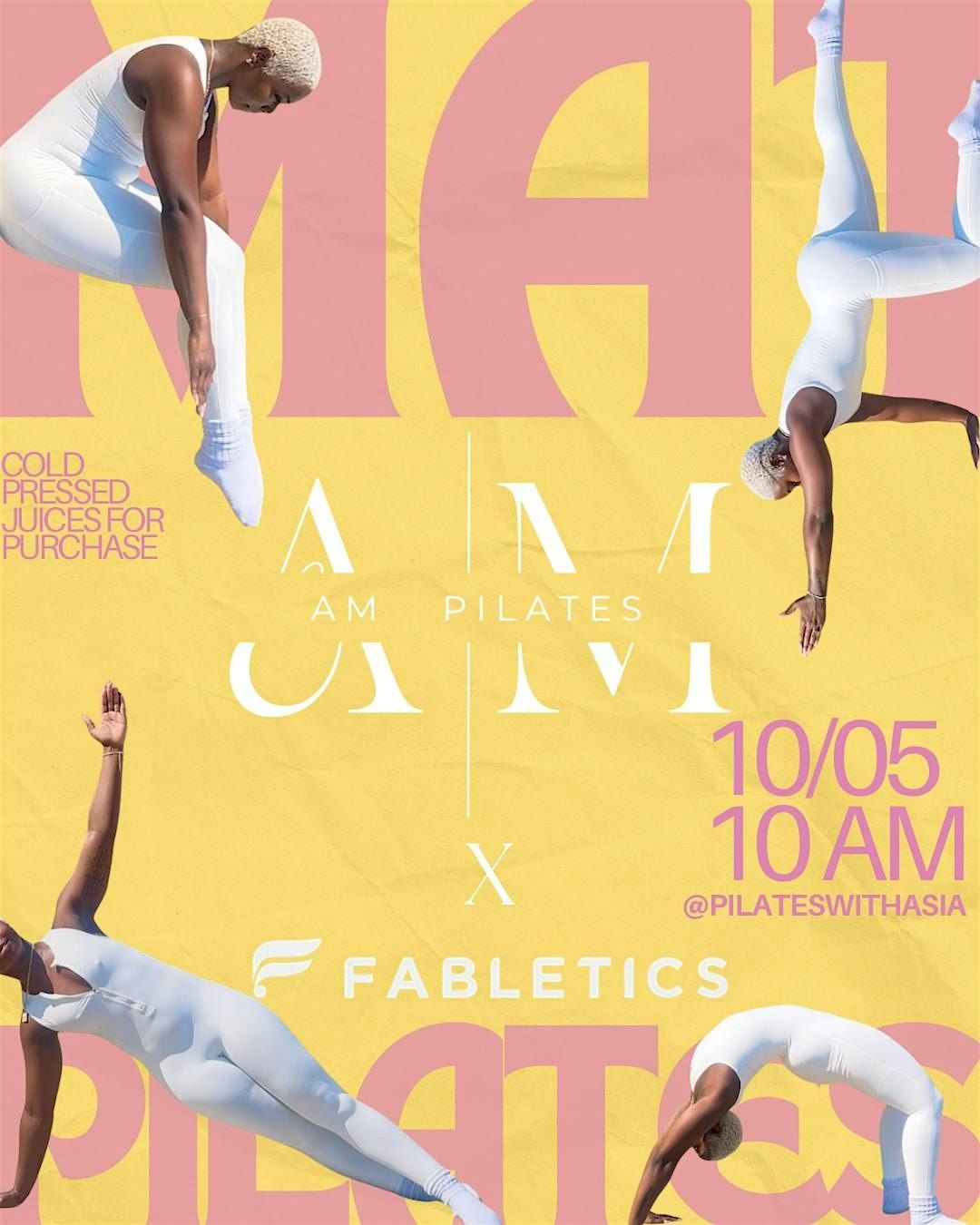 AM Pilates X Fabletics Mat Pilates Class